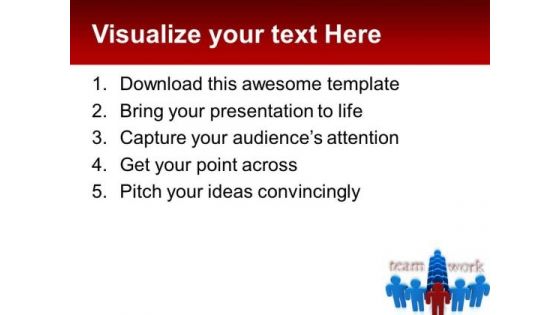 Team Follows Leader Business PowerPoint Templates And PowerPoint Themes 0612
