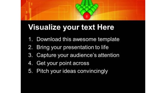 Team Follows The Leader Leadership PowerPoint Templates And PowerPoint Themes 1112