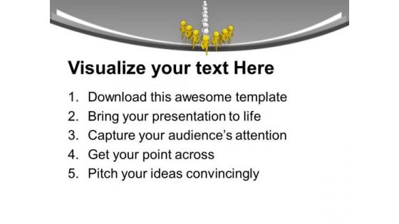 Team Forming Arrow Leadership Concept PowerPoint Templates Ppt Backgrounds For Slides 0613