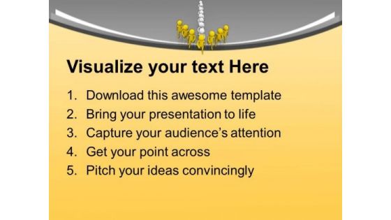 Team Forming Arrow Leadership Concept PowerPoint Templates Ppt Backgrounds For Slides 0613