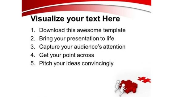 Team Found The Solution And Reach The Task PowerPoint Templates Ppt Backgrounds For Slides 0813