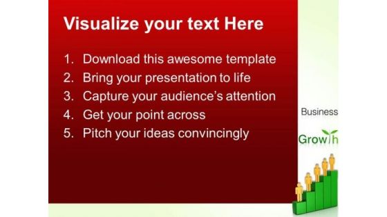Team Growth Business PowerPoint Templates And PowerPoint Themes 0512