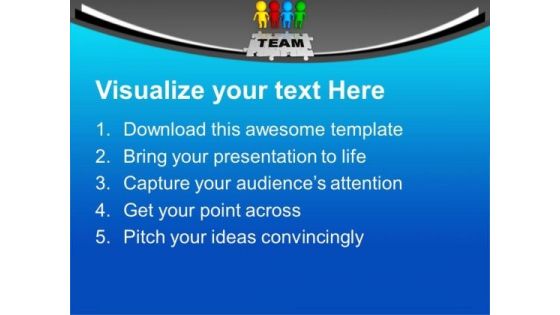 Team Is Part Of Business Success PowerPoint Templates Ppt Backgrounds For Slides 0613