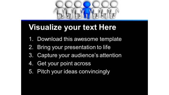 Team Leadership Is Tuff Task PowerPoint Templates Ppt Backgrounds For Slides 0613