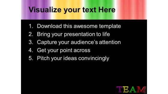Team Marketing Business PowerPoint Templates And PowerPoint Themes 0612