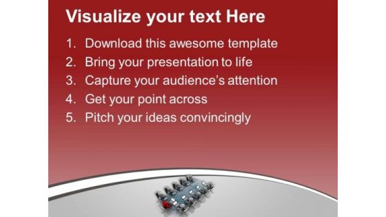 Team Meetings Are Good For Business PowerPoint Templates Ppt Backgrounds For Slides 0613