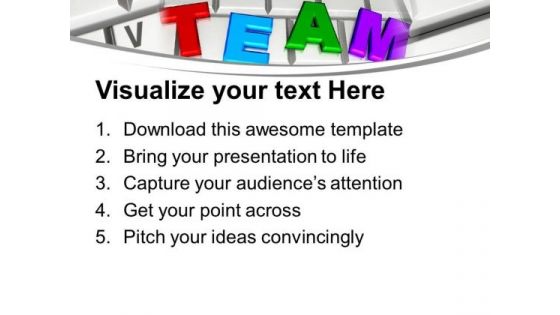 Team On Keyboard Computer Internet PowerPoint Templates Ppt Backgrounds For Slides 0113