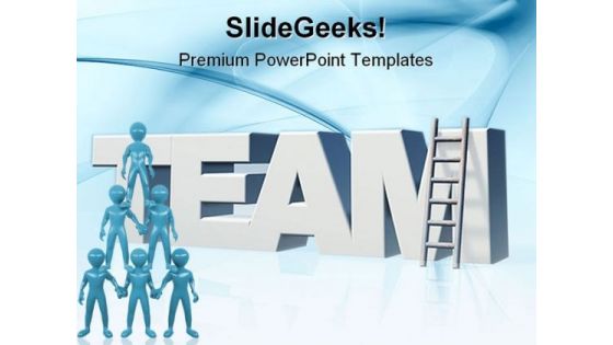Team People PowerPoint Templates And PowerPoint Backgrounds 0411 Team People PowerPoint Templates And PowerPoint Backgrounds 0411