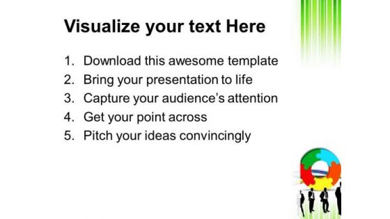 Team Puzzle Business PowerPoint Templates And PowerPoint Themes 0512