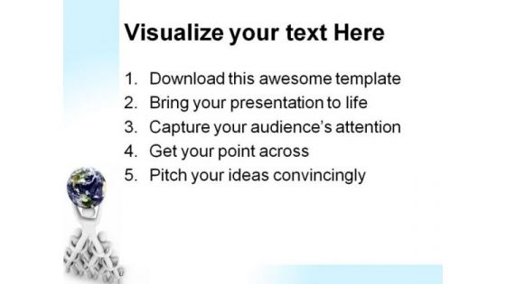 Team Pyramid Business PowerPoint Themes And PowerPoint Slides 0811