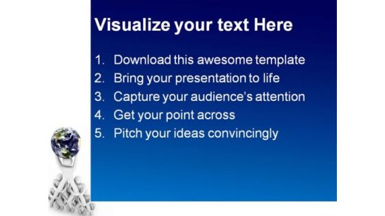 Team Pyramid Business PowerPoint Themes And PowerPoint Slides 0811