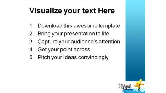 Team Success Business PowerPoint Template 0810