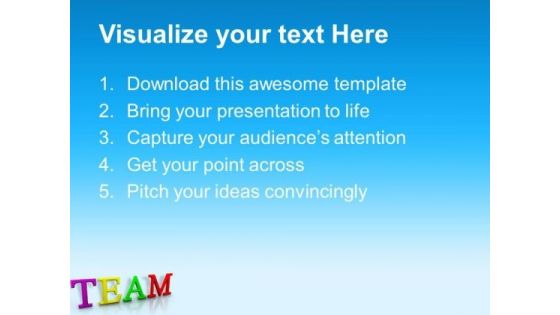 Team Success PowerPoint Templates And PowerPoint Themes 0612