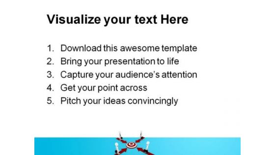 Team Target Business PowerPoint Templates And PowerPoint Backgrounds 0811