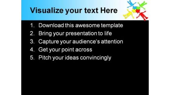 Team Thinking People PowerPoint Templates And PowerPoint Backgrounds 0211