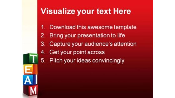 Teams Solution Business PowerPoint Templates And PowerPoint Backgrounds 1211