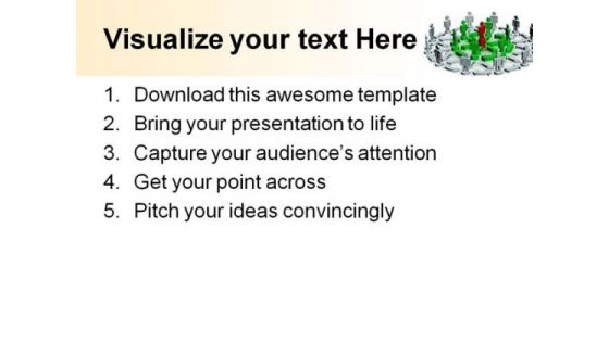 Teamwork01 Leadership PowerPoint Themes And PowerPoint Slides 0611
