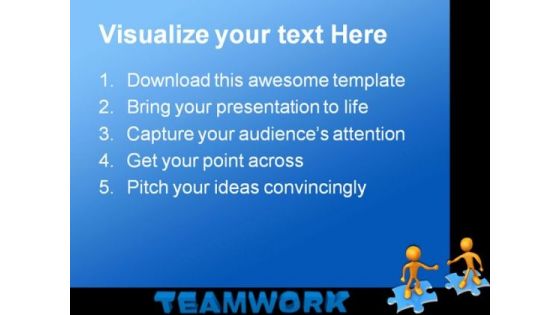 Teamwork02 Business PowerPoint Templates And PowerPoint Backgrounds 0511