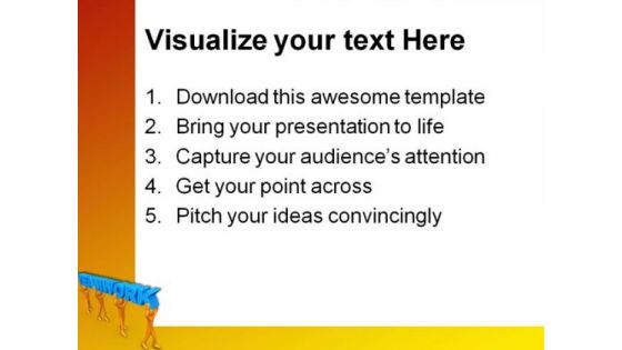 Teamwork04 Leadership PowerPoint Themes And PowerPoint Slides 0811