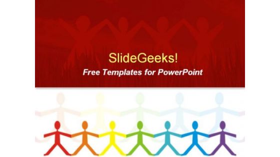 Business Teamwork PowerPoint Template