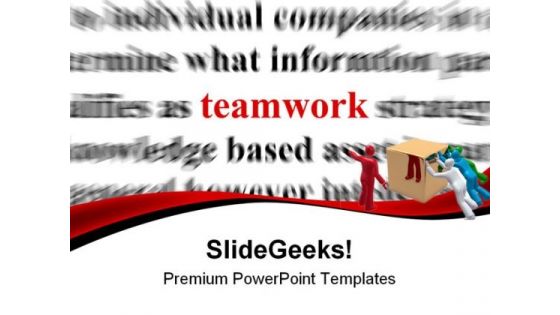 Teamwork Background PowerPoint Templates And PowerPoint Backgrounds 0811