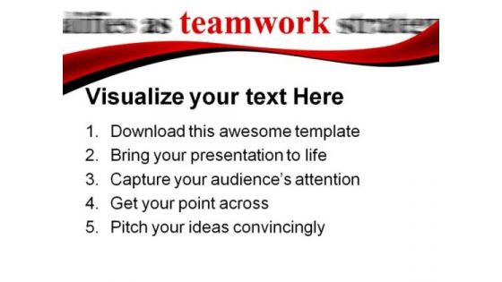 Teamwork Background PowerPoint Themes And PowerPoint Slides 0811