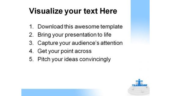 Teamwork Business Leadership PowerPoint Themes And PowerPoint Slides 0911