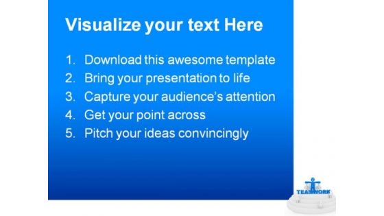 Teamwork Business Leadership PowerPoint Themes And PowerPoint Slides 0911