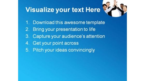 Teamwork Business PowerPoint Templates And PowerPoint Backgrounds 0411