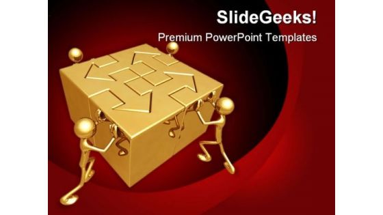 Teamwork Business PowerPoint Templates And PowerPoint Backgrounds 0811