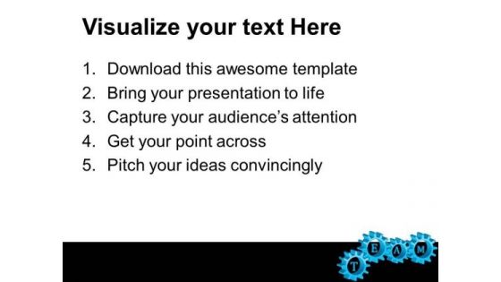 Teamwork Business PowerPoint Templates And PowerPoint Themes 0612
