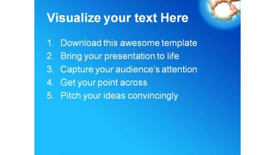 Teamwork Business PowerPoint Themes And PowerPoint Slides 0911