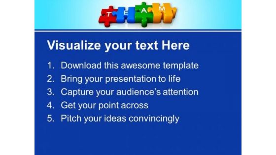 Teamwork Business Strategies PowerPoint Templates Ppt Backgrounds For Slides 0413