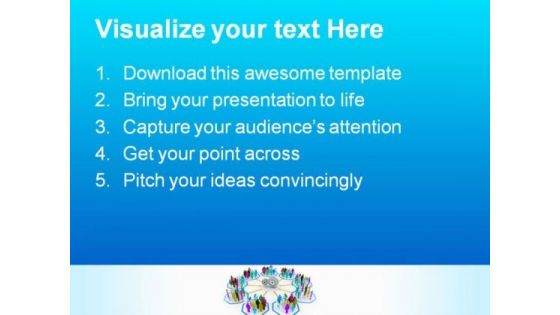 Teamwork Concept01 Business PowerPoint Templates And PowerPoint Backgrounds 0811