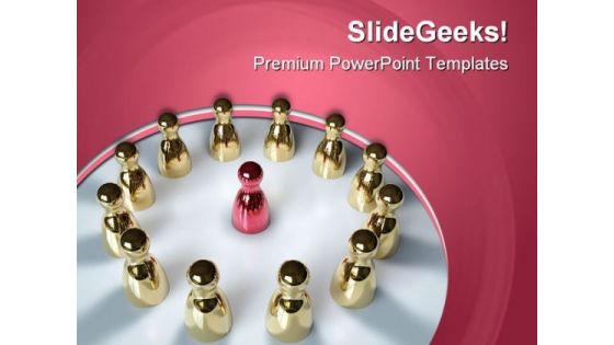 Teamwork Concept Chess Sports PowerPoint Templates And PowerPoint Backgrounds 0611