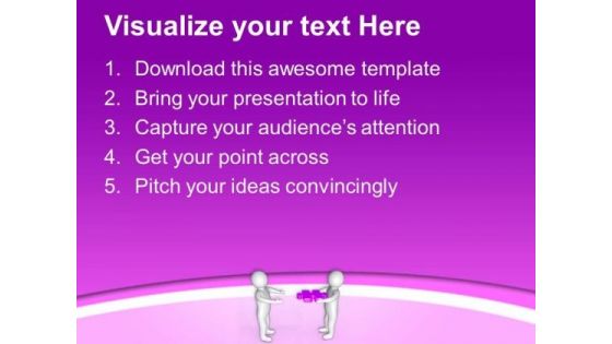 Teamwork Concept In Business Solution PowerPoint Templates Ppt Backgrounds For Slides 0613
