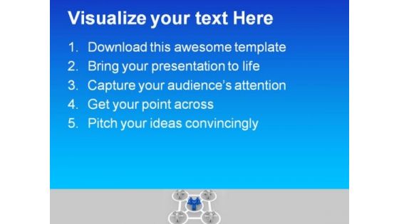 Teamwork Concept Leadership PowerPoint Themes And PowerPoint Slides 0811