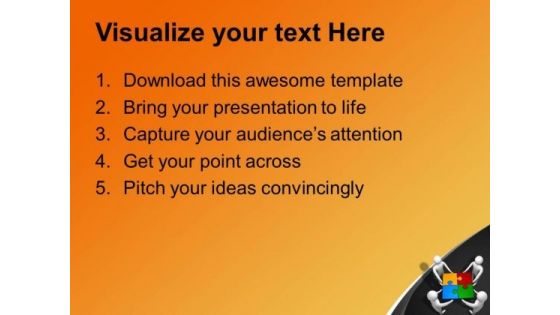 Teamwork Concept PowerPoint Templates Ppt Background For Slides 1112