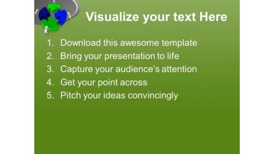Teamwork Concept To Complete The Task PowerPoint Templates Ppt Backgrounds For Slides 0713