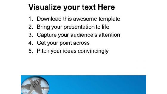Teamwork Concept Unity PowerPoint Templates Ppt Backgrounds For Slides 0313
