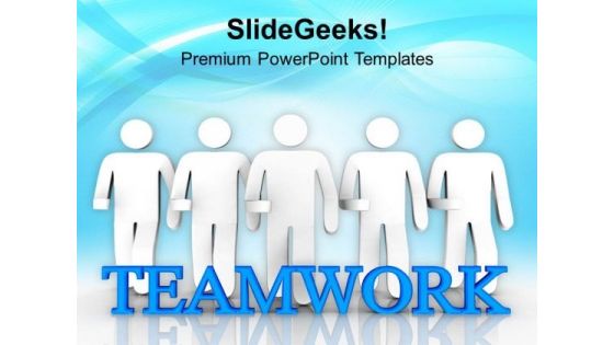 Teamwork Gives Success PowerPoint Templates Ppt Backgrounds For Slides 0513