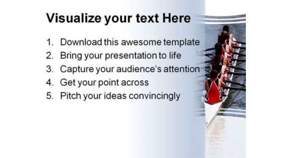 Teamwork Holidays PowerPoint Template 0510