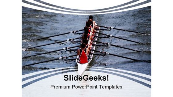 Teamwork Holidays PowerPoint Template 0510
