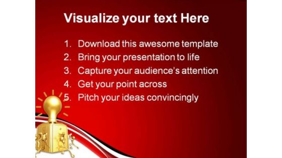 Teamwork Idea Business PowerPoint Templates And PowerPoint Backgrounds 0711