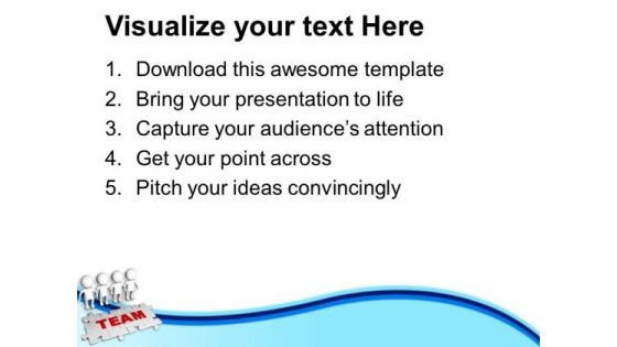 Teamwork In Business For Successful Growth PowerPoint Templates Ppt Backgrounds For Slides 0613