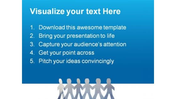 Teamwork Leadership PowerPoint Themes And PowerPoint Slides 0511