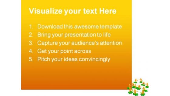 Teamwork Leadership PowerPoint Themes And PowerPoint Slides 0911