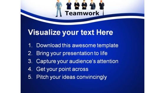 Teamwork People02 PowerPoint Themes And PowerPoint Slides 0811