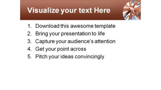 Teamwork People PowerPoint Template 0610