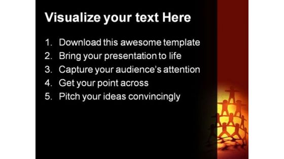 Teamwork People PowerPoint Templates And PowerPoint Backgrounds 0311